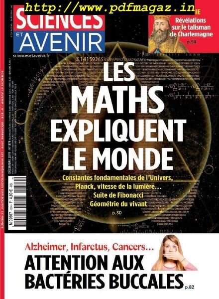 Sciences et Avenir – decembre 2019 Cover