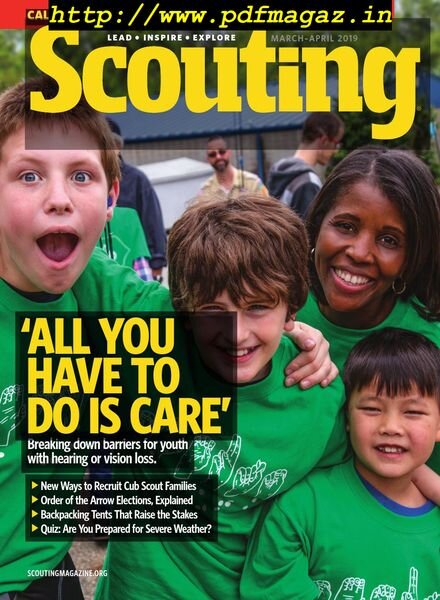 Scouting – March-April 2019 Cover