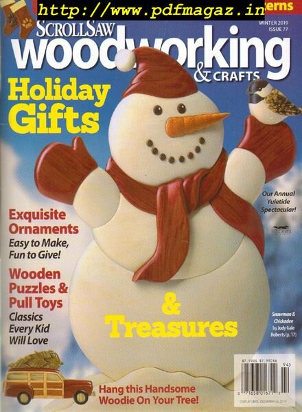 ScrollSaw Woodworking & Crafts – Winter 2019 Cover