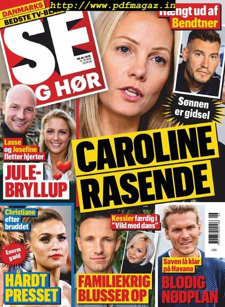 SE og HOR – 13 november 2019 Cover