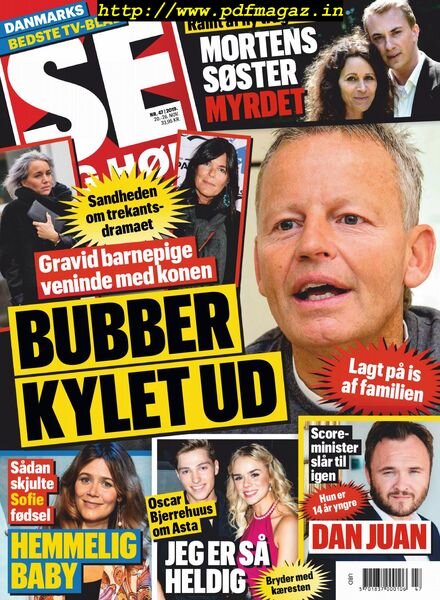 SE og HOR – 20 november 2019 Cover