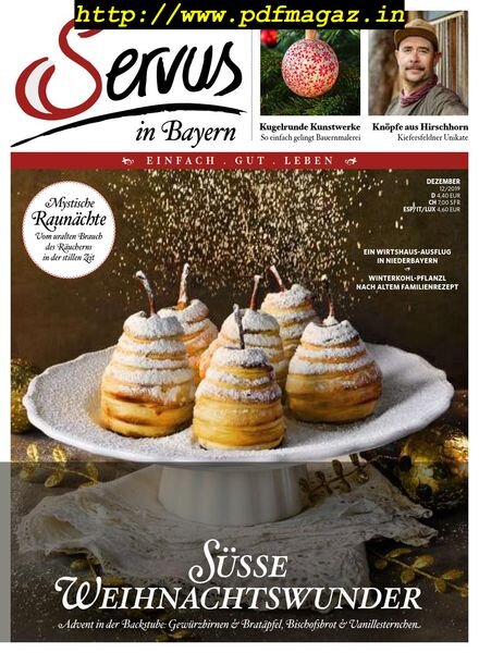 Servus in Bayern – Dezember 2019 Cover