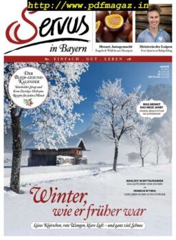 Servus in Bayern – Januar 2020