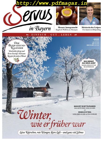 Servus in Bayern – Januar 2020 Cover
