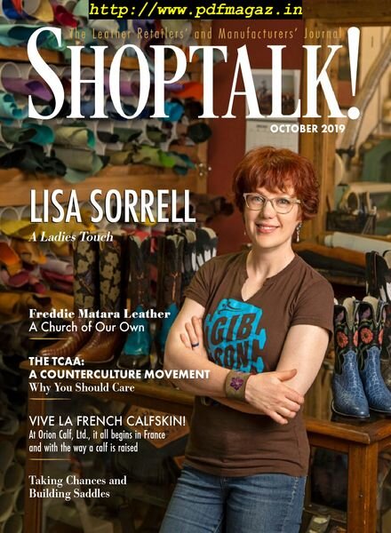 Shop Talk! – October 2019 Cover