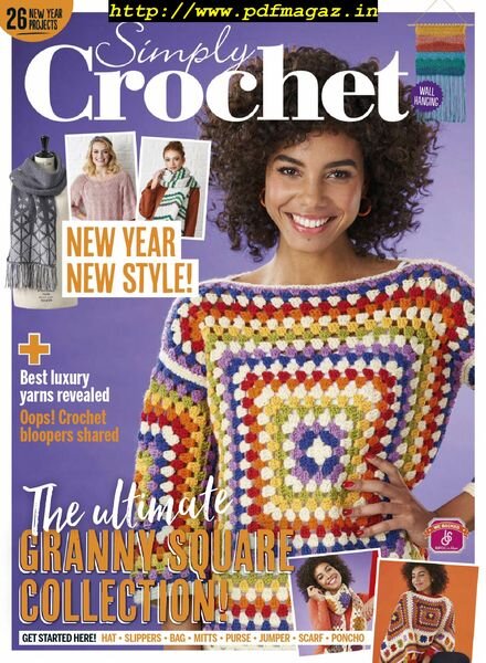 Simply Crochet – June 2020 Cover