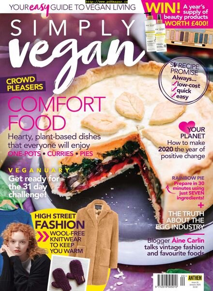 Simply Vegan – December 2019 Cover