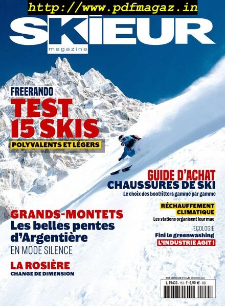 Skieur Magazine – decembre 2019 Cover