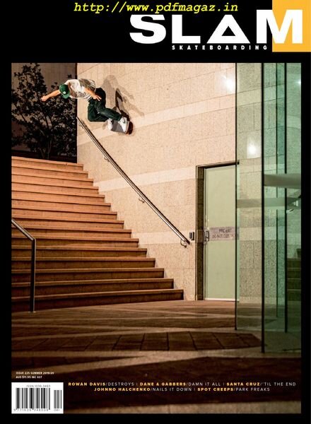 Slam Skateboarding – December 2019 Cover