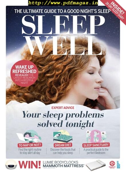 Sleep Well – The Ultimate Guide to a Good Night’s Sleep 2019 Cover