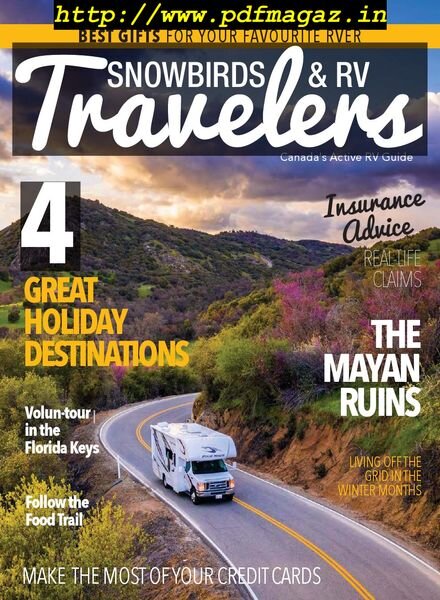 Snowbirds & RV Travelers – December 2019 – January 2020 Cover