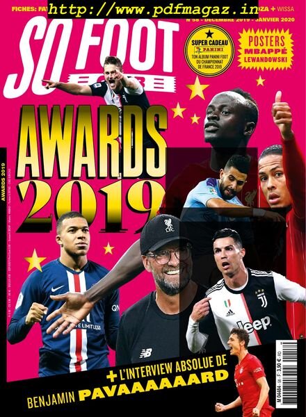 So Foot Club – janvier 2020 Cover