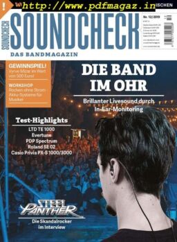 Soundcheck – Dezember 2019