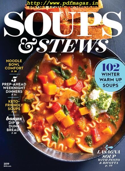 Soups & Stews – November 2019 Cover