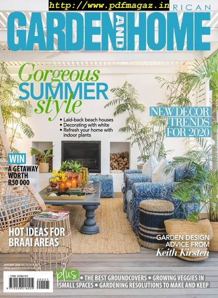 South African Garden and Home – January 2020 Cover