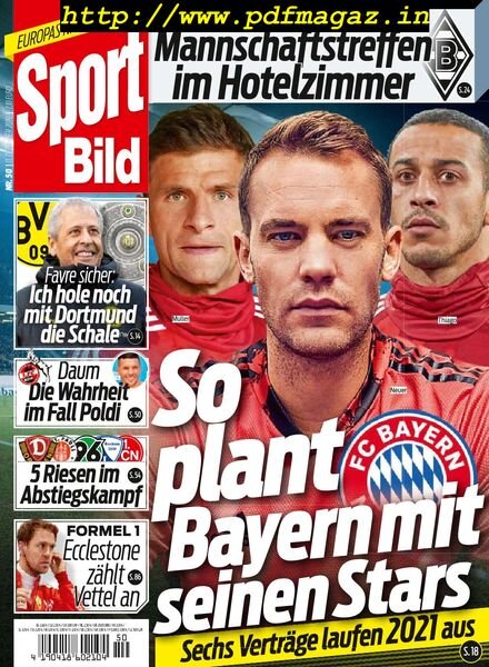 Sport Bild – 11 Dezember 2019 Cover