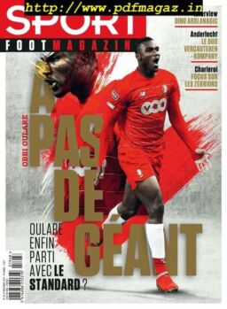 Sport Foot Magazine – 27 Novembre 2019