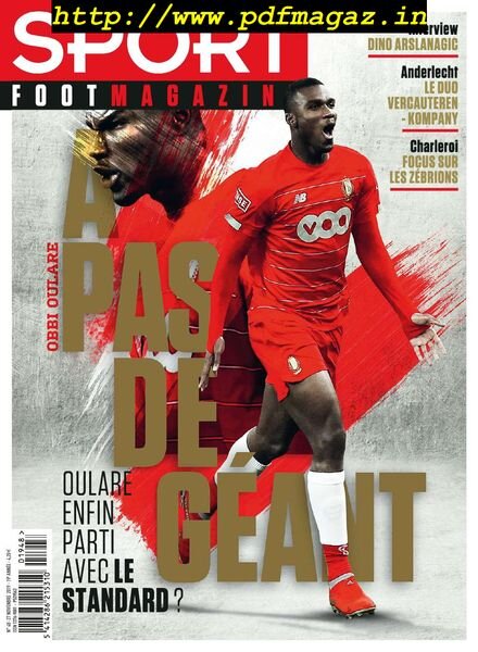 Sport Foot Magazine – 27 Novembre 2019 Cover
