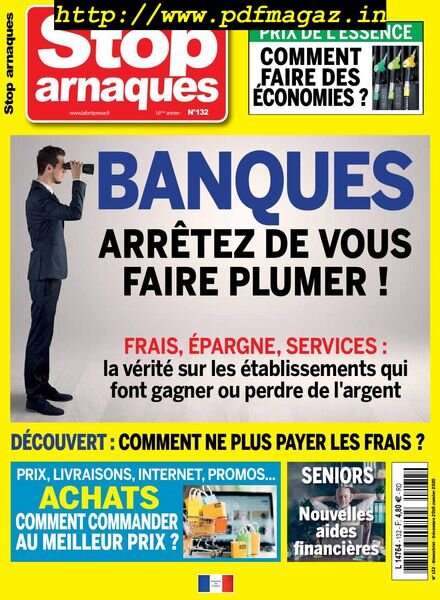 Stop Arnaques – novembre-decembre 2019 Cover