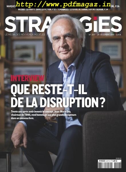 Strategies – 28 novembre 2019 Cover