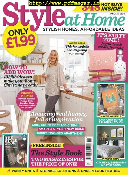 Style at Home UK – January 2020 Cover