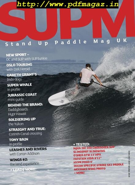 SUP Mag UK – Issue 23 – October 2019 Cover