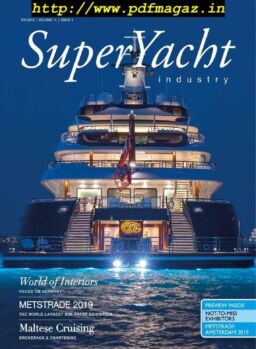 SuperYacht Industry – Vol.14 Issue 4, 2019