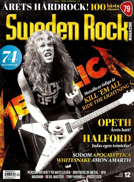 Sweden Rock Magazine – 10 december 2019 Cover