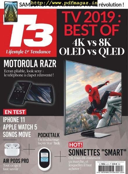 T3 France – decembre 2019 Cover