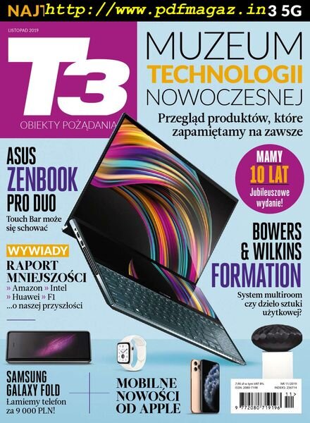 T3 Poland – Listopad 2019 Cover