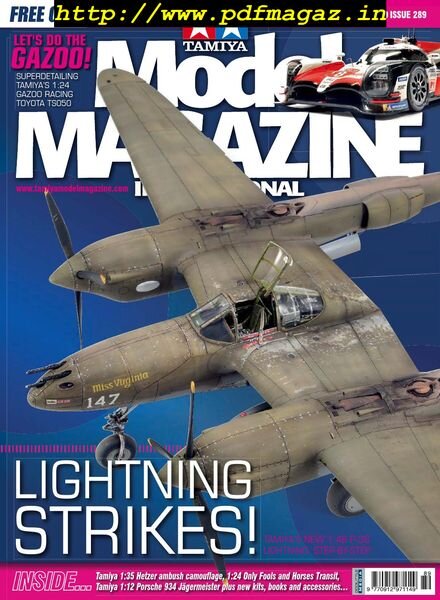 Tamiya Model Magazine – Issue 289, November 2019 Cover