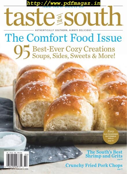 Taste of the South – January 2020 Cover
