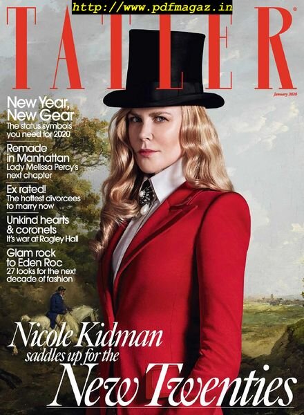 Tatler UK – January 2020 Cover