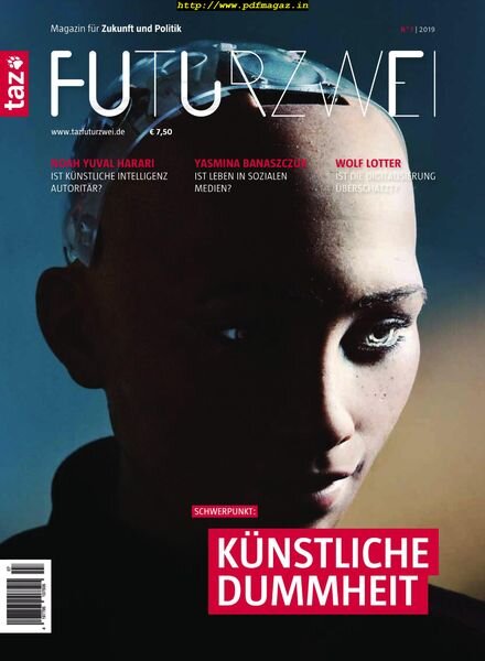 taz FUTURZWEI – Januar 2019 Cover