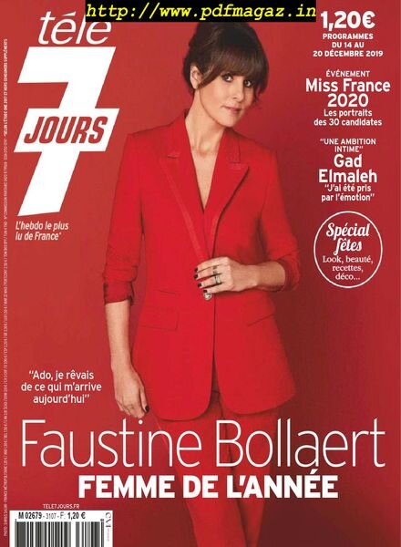 Tele 7 Jours – 14 decembre 2019 Cover