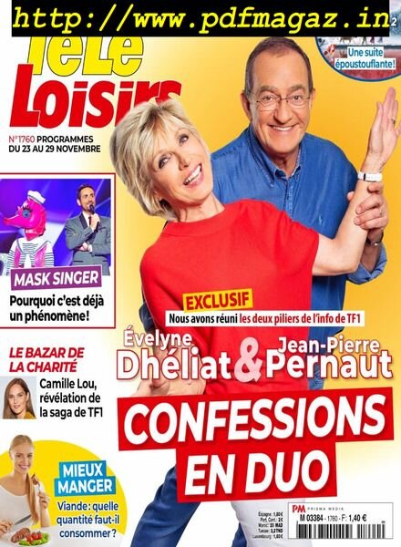 Tele Loisirs – 18 Novembre 2019 Cover
