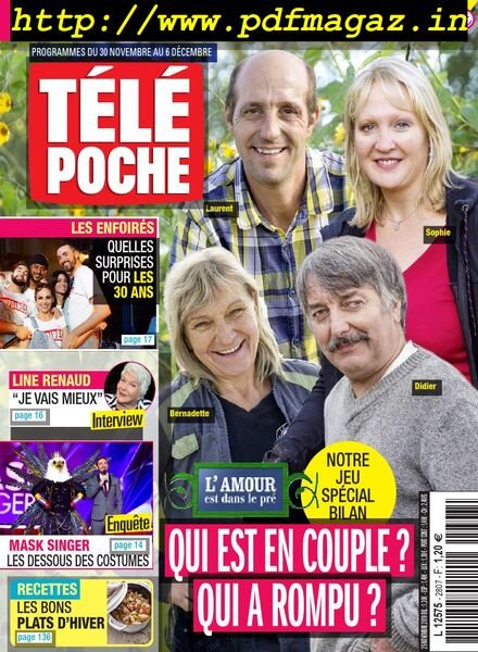 Tele Poche – 25 novembre 2019 Cover
