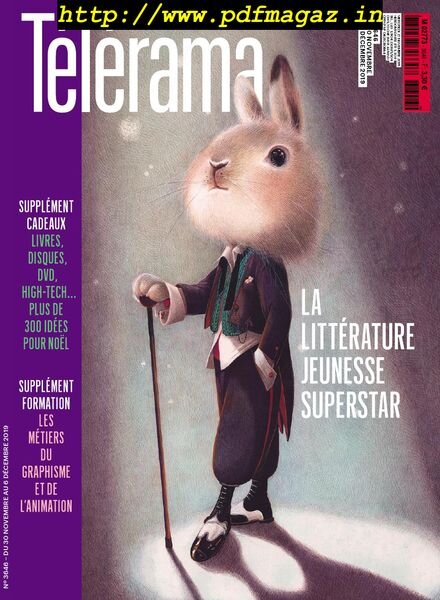 Telerama Magazine – 02 decembre 2019 Cover