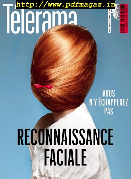 Telerama Magazine – 14 decembre 2019 Cover