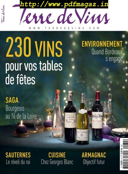 Terre de Vins – novembre-decembre 2019 Cover