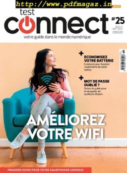 Test Achats – Test Connect – Novembre-Decembre 2019