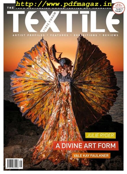 Textile Fibre Forum – Issue 136 – December 2019 Cover