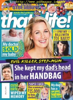 that’s life! – December 05, 2019