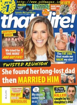 that’s life! – November 21, 2019