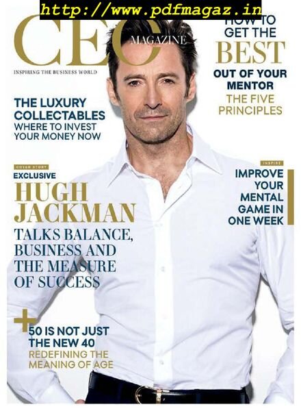 The CEO Magazine – December 2019 Cover