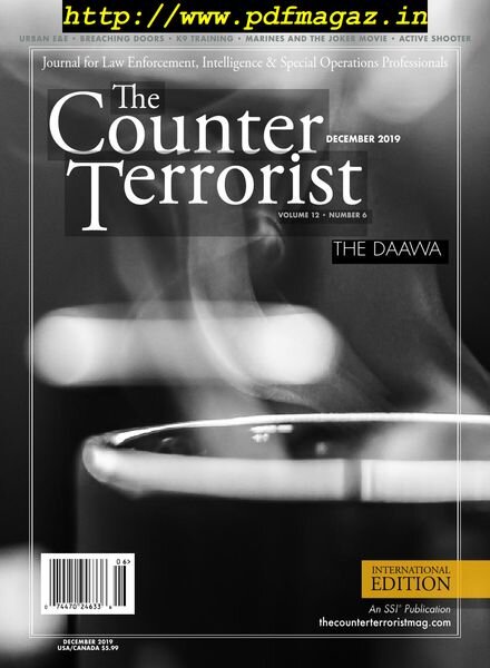 The Counter Terrorist – December 2019 Cover