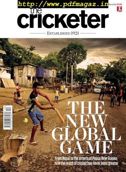 The Cricketer Magazine – December 2019 Cover