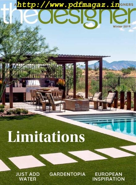 The Designer – Winter 2019 Cover