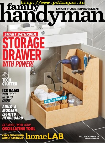 The Family Handyman – December 2019 Cover