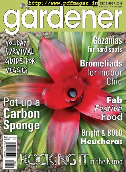 The Gardener South Africa – December 2019 Cover